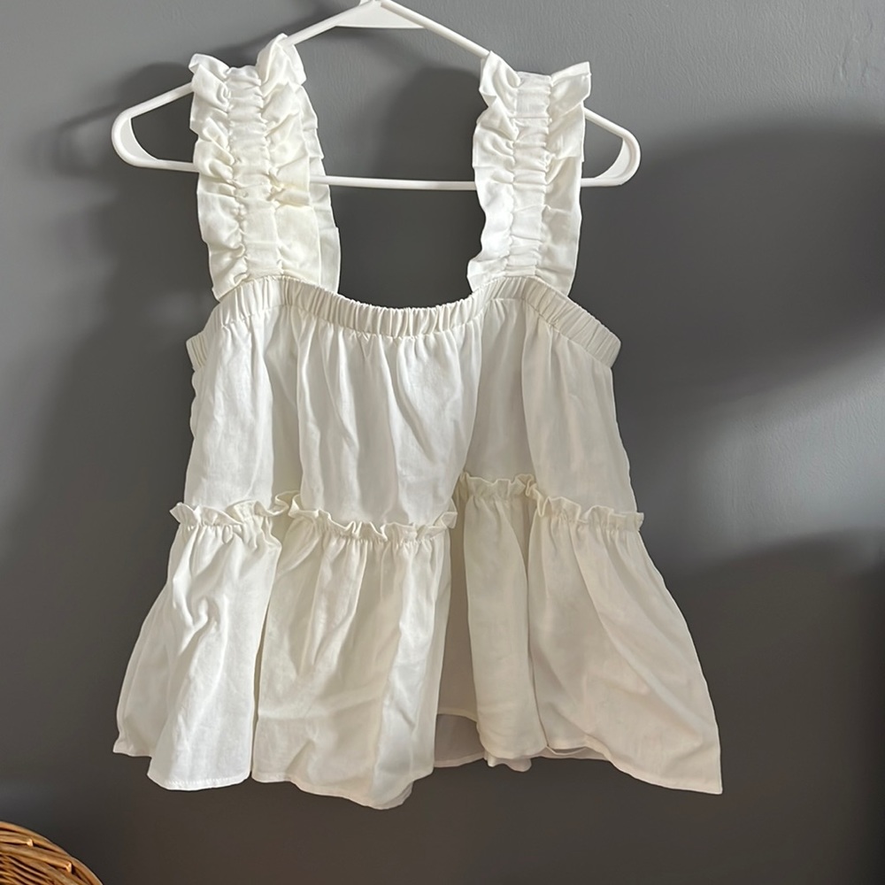 Duffel linen tank